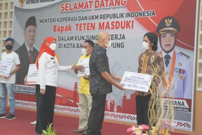 Penyaluran KUR Capai Rp5,27 Triliun, MenKopUKM Apresiasi Provinsi Lampung