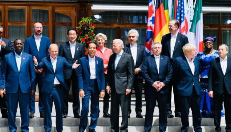 Jokowi saat KTT G7. (Foto: Laily Rachev/Biro Pers Sekretariat Presiden)