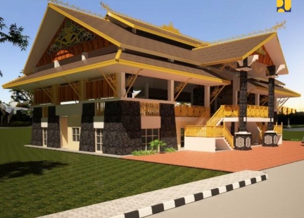 Bangun Embung, Kementerian PUPR Dukung Air Baku Pusat Persemaian Modern Mentawir untuk Penghijauan IKN Nusantara (Dok : Kementerian PUPR)