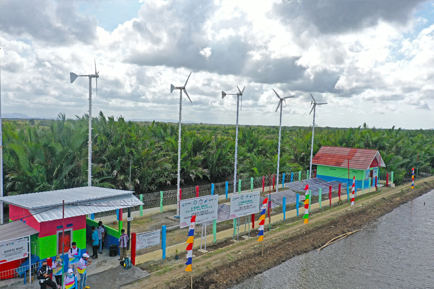 Desa Energi Berdikari Cilacap. (bumn.go.id)