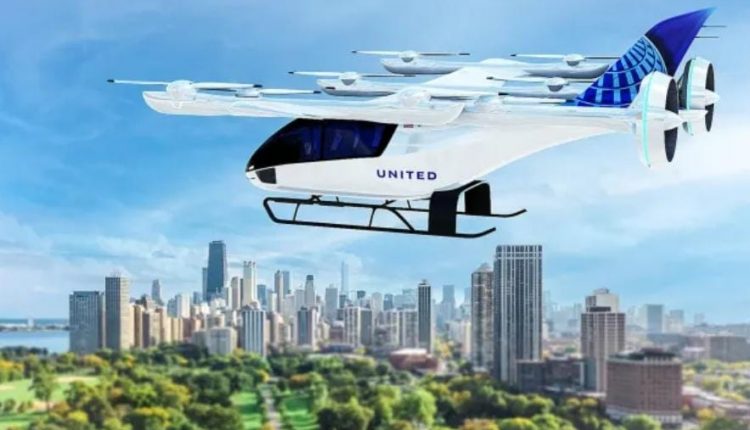 United Airlines Berencana Beli Hingga 500 Taksi Udara Listrik