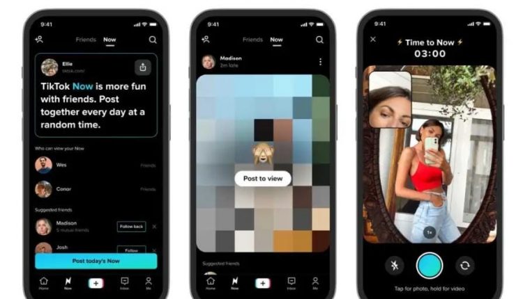 TikTok Now Sekarang Tersedia sebagai Aplikasi Mandiri di luar AS