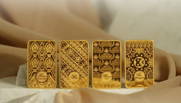 Emas Batik Indonesia dari Antam. (dok. Kementerian BUMN)