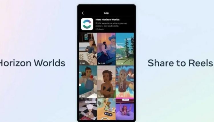 Pengguna dapat Bagikan Video Horizon Worlds ke Instagram Reels