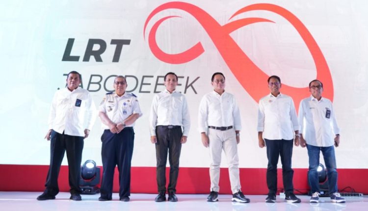 KAI Luncurkan Logo Baru LRT Jabodebek