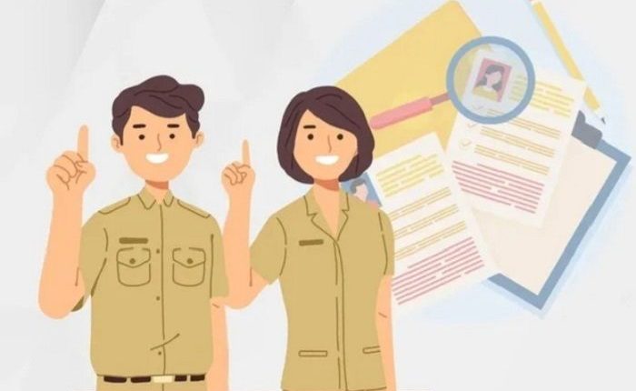 Ilustrasi pendataan pegawai Non-ASN. (Instagram/@P3k2022)