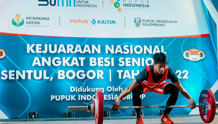 Pupuk Indonesia Grup Dukung Lagi Kejurnas Angkat Besi di Sentul (Dok : BUMN)