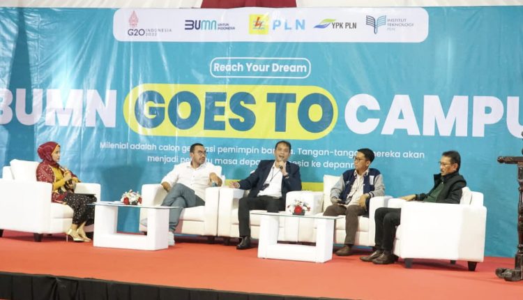 Erick Thohir Ajak Mahasiswa Institut Teknologi PLN Berkontribusi Bersama BUMN (Dok : BUMN)