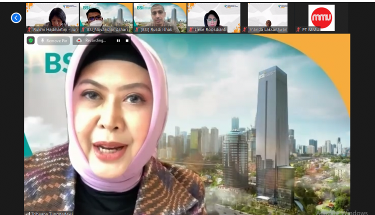 Direktur Compliance & Human capital BSI, Tribuana Tunggadewi.