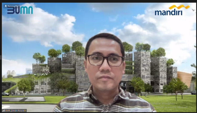 Senior Vice President,  Group Head Mandiri University, Dindin Rosyidin dalam penjurian Human Capital & Performance Award 2022