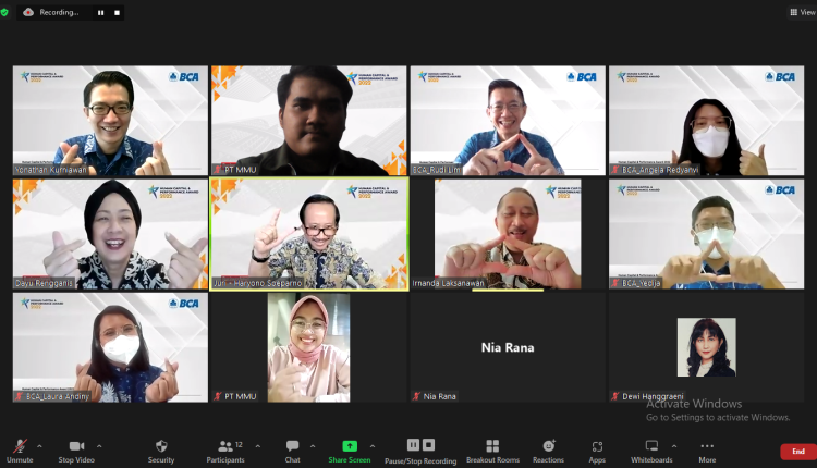 BCA dalam penjurian Human Capital & Performance Award 2022.