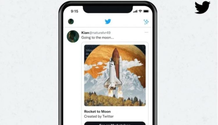 Eksperimen Baru Twitter Mungkinkan Pengguna untuk Tampilkan Daftar Pasar NFT