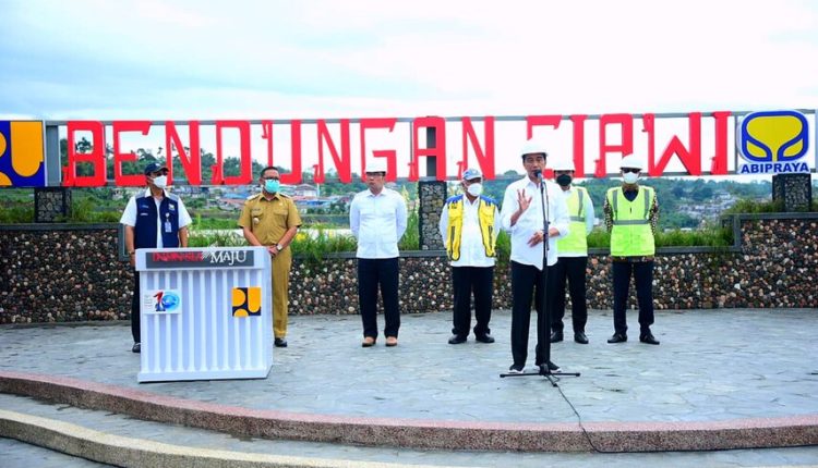 Bendungan Kering Pertama di Indonesia, Diresmikan Presiden (Dok ; BUMN)