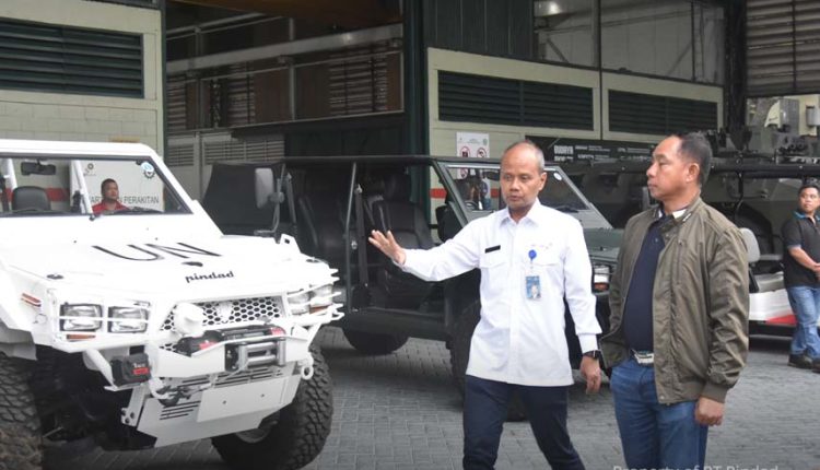 Tinjau Produk Hankam, Dirtekbang Pindad Terima Kunjungan WAKASAD (Dok : BUMN)