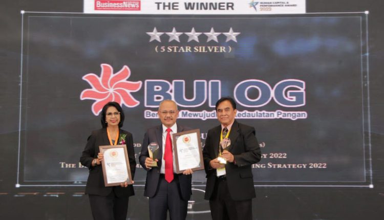 Perkuat Program Kerja Human Capital, Bulog Raih Tiga Penghargaan dalam Ajang Human Capital & Performance 2022