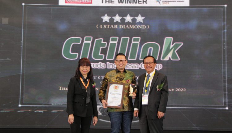 Citilink Sukses Raih Dua Penghargaan Bergengsi Human Capital & Performance Award 2022