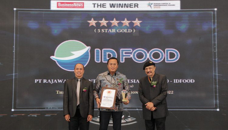IDFOOD Raih Penghargaan Human Capital & Performance Award 2022