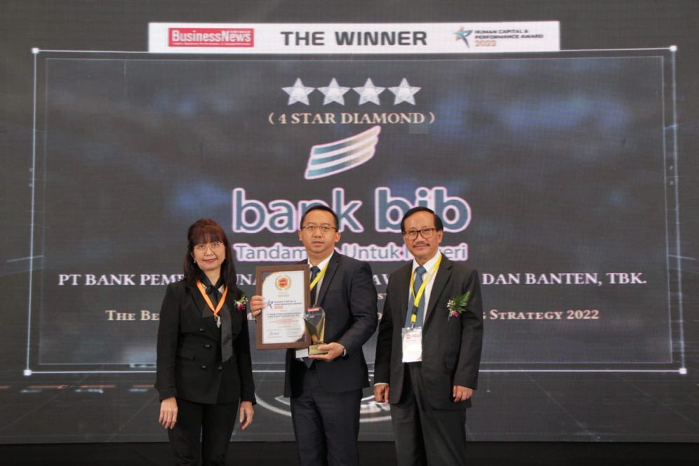 Bank BJB Raih Tiga Penghargaan Human Capital & Performance Award 2022