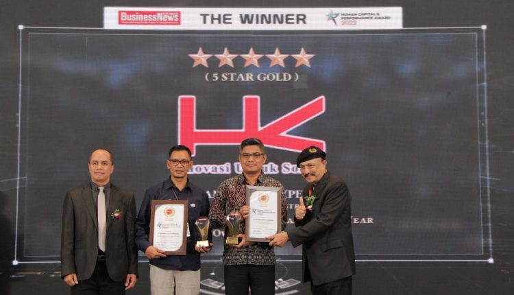 Hutama Karya Raih Penghargaan Human Capital & Performance Award 2022