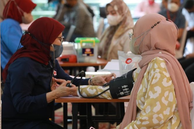 Kegiatan Donor Darah Elnusa.