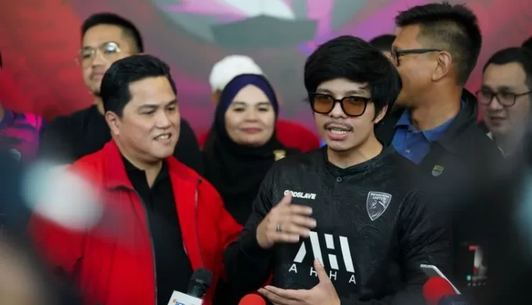 Erick Thohir dan Atta Halilintar. (Kementerian BUMN)