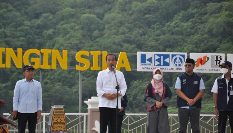 Bendungan Beringin Sila yang Dikonsultani Indra Karya Diresmikan (Dok: BUMN)