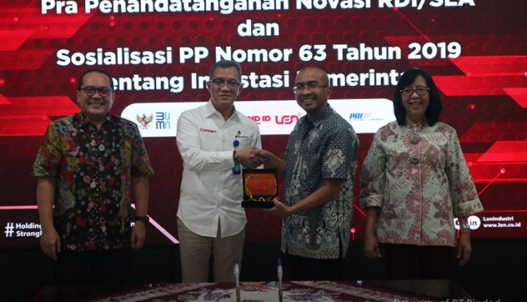 KBUMN, Kemenkeu & Induk Holding DEFEND ID Kunjungi Pindad Turen (Dok : PINDAD)