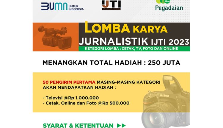 Pegadaian Kembali Gelar Lomba Karya Jurnalistik 2023 (Dok : Pegadaian)