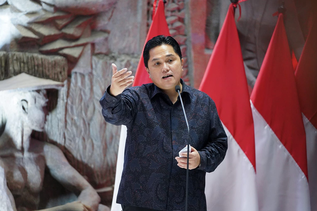 Erick Thohir Tegaskan Inovasi Bantu Keseimbangan Ekonomi (Dok : BUMN)