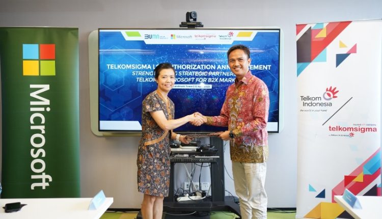 Telkom Perkuat Kemitraan dengan Microsoft Melalui Otorisasi Telkomsigma sebagai Licensing Solution Partner