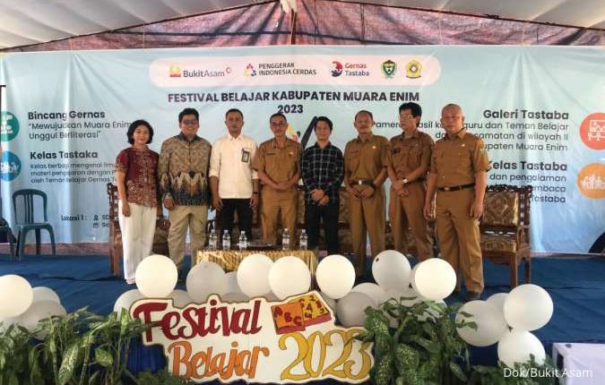 Tingkatkan Literasi Siswa, Bukit Asam (PTBA) Berikan Pelatihan untuk 164 Guru