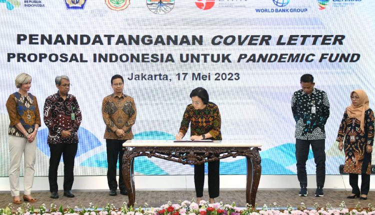 Tunjukkan Komitmen Indonesia, Menkeu & Menkes Teken Cover Letter Proposal Pandemic Fund