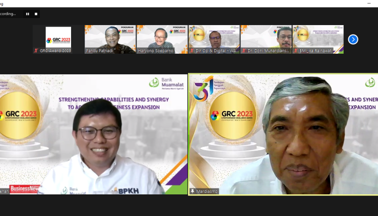 Penerapan GRC Terintegrasi Dukung Keberhasilan Bank Muamalat (Penjurian GRC Award 2023)