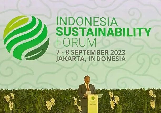 Menko Luhut Sebut Indonesia Siap Kerjasama Hadapi Krisis Iklim ( Foto Liputan6.com/Teddy Tri Setio Berty)