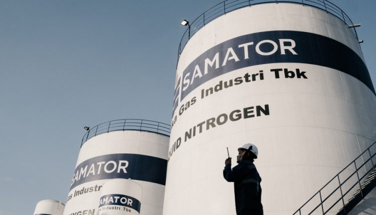 Potret pabrik milik PT Samator Indo Gas Tbk (AGII).