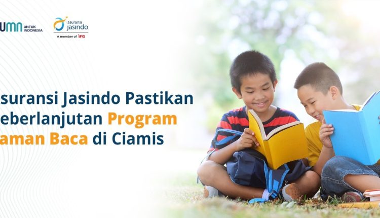 Asuransi Jasindo Pastikan Keberlanjutan Program Taman Baca di Ciamis