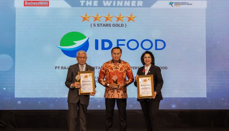 PT RNI-ID Food Raih Penghargaan Human Capital & Performance Award 2023