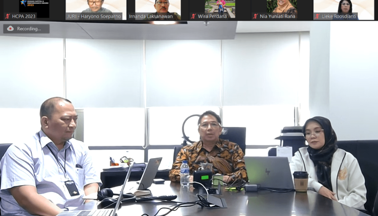 PT Pertamina Geothermal Energy Tbk. dalam penjurian Human Capital & Performance Award 2023.