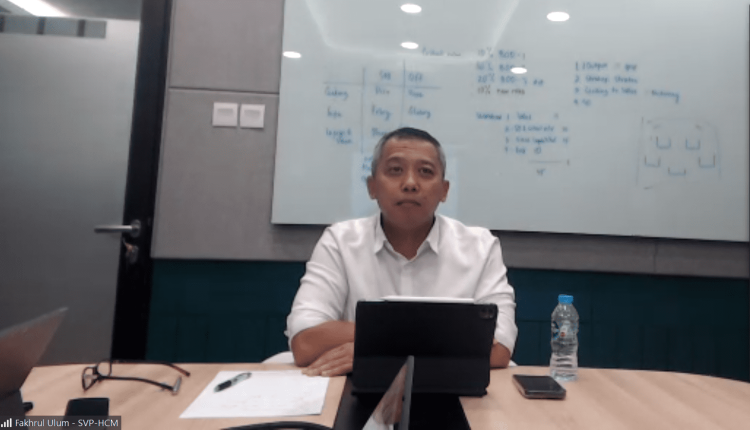 SVP, Head of Human Capital Management Divison PTPP, Fakhrul Ulum dalam penjurian Human Capital & Performance Award 2023.