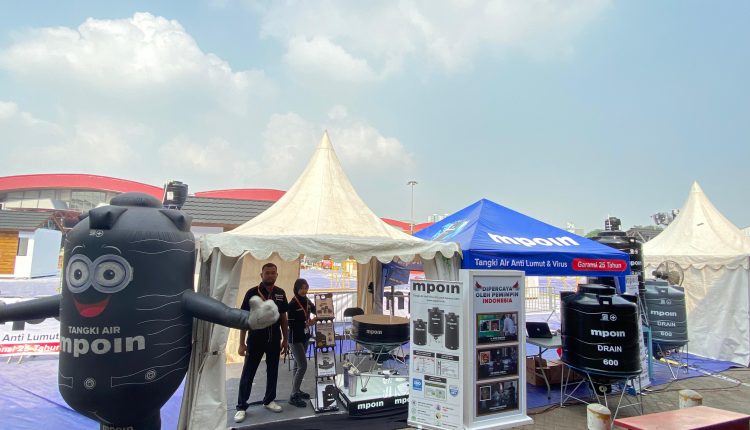 Dukung PUPR Meningkatkan Akses Air Bersih di Seluruh Indonesia, Tangki Air Anti Virus & Bakteri Milik MPOIN Hadir di Konstruksi Indonesia 2023