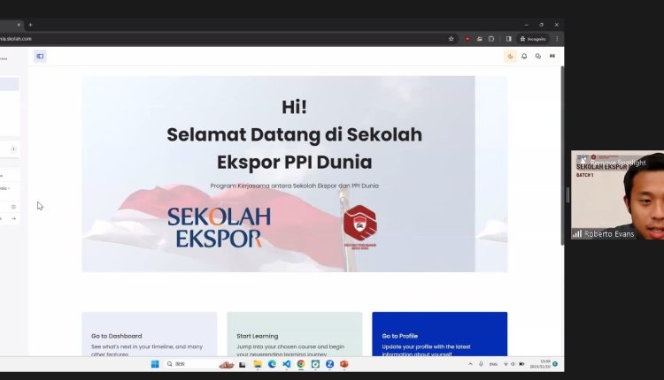 Cetak Pahlawan Ekspor Masa Depan, PPI Dunia Buka Kelas Perdana Sekolah Ekspor