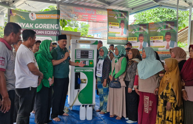 Caleg DPR RI PPP Dapil IX Jateng Irnanda Laksanawan Resmikan POMIGOR “Minyak Mas IR”