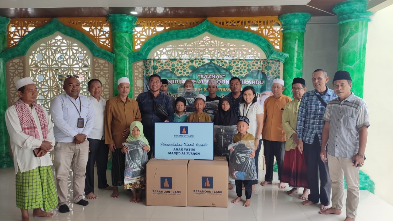 Paramount Land Sambut Ramadan dengan Aksi Sosial untuk Anak Yatim