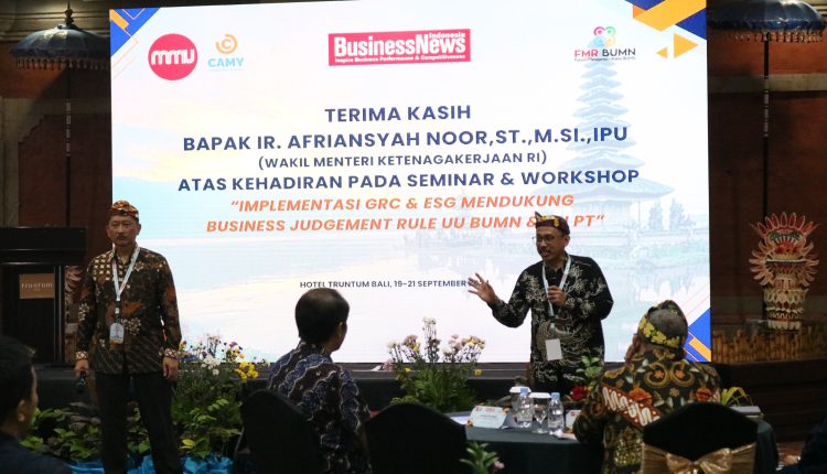 Penerapan ERM Terintegrasi Mampu Hadapi Kompleksitas Isu-Isu Terkait ESG