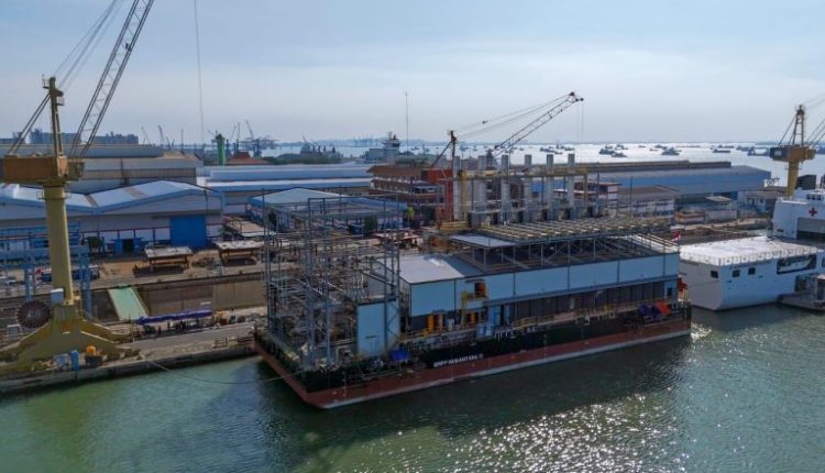 Dukung Pemerataan Energi Nasional, PT PAL Luncurkan Pembangkit Listrik Terapung Ke-2