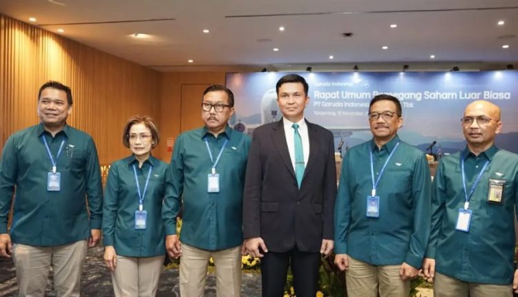 Gelar RUPSLB, Garuda Indonesia Angkat Wamildan Tsani Panjaitan Jadi Direktur Utama