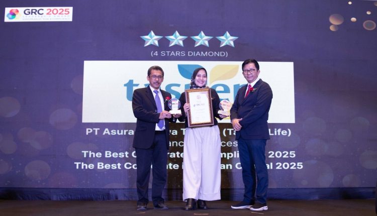 Taspen Life Raih Dua Penghargaan Bergengsi di Ajang GRC & Leadership Award 2025
